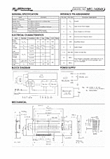 DataSheet MTC-16204X pdf