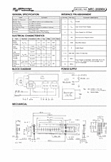 DataSheet MTC-20200X pdf