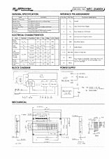 DataSheet MTC-20400X pdf