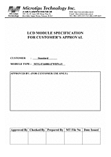 DataSheet MTG-16080A pdf