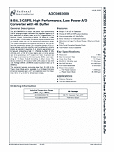 DataSheet ADC08B3000 pdf