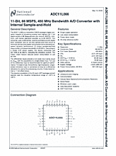 DataSheet ADC11L066 pdf