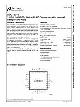 DataSheet ADC12010 pdf