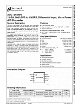 DataSheet ADC121S705 pdf