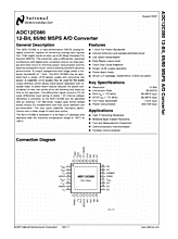 DataSheet ADC12C080 pdf