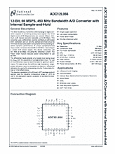 DataSheet ADC12L066 pdf