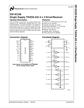 DataSheet DS14C238 pdf