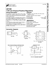 DataSheet LM1086C-5.0 pdf