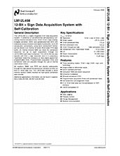 DataSheet LM12L458 pdf