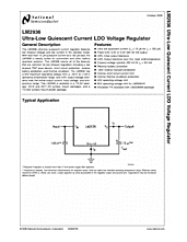 DataSheet LM2936-3.0 pdf