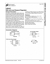 DataSheet LM2937-8.0 pdf
