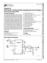 DataSheet LM34917A pdf