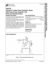 DataSheet LM4700 pdf