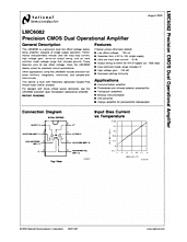 DataSheet LMC6082 pdf
