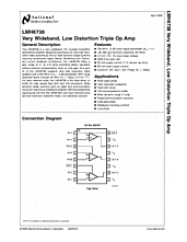 DataSheet LMH6738 pdf
