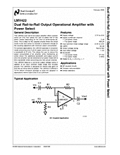 DataSheet LMV422 pdf