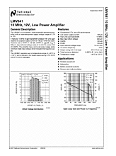 DataSheet LMV641 pdf