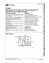 DataSheet LP2980-2.8 pdf
