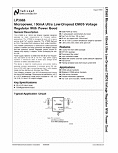 DataSheet LP3988-2.85 pdf