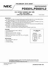 DataSheet PS9301L pdf