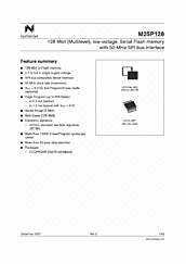 DataSheet M25P128 pdf