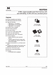 DataSheet M25PE80 pdf