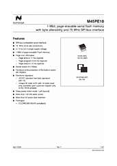 DataSheet M45PE10 pdf