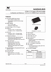 DataSheet NAND02GR4B2D pdf