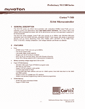 DataSheet NUC100VD3AN pdf