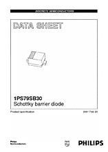 DataSheet 1PS79SB30 pdf