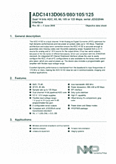DataSheet ADC1413D080 pdf