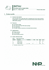 DataSheet BAT54J pdf