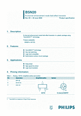DataSheet BSN20 pdf