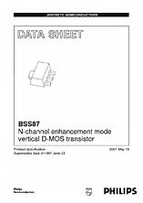 DataSheet BSS87 pdf