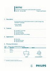 DataSheet BST82 pdf