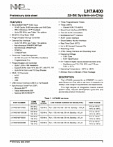 DataSheet LH7A400 pdf