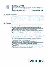 DataSheet P89LPC938 pdf