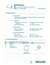 DataSheet PH6325L pdf