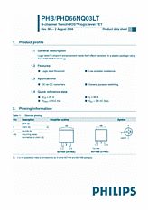 DataSheet PHB66NQ03LT pdf