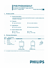 DataSheet PHD66NQ03LT pdf