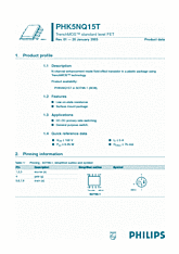 DataSheet PHK5NQ15T pdf
