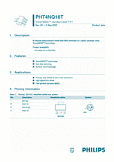 DataSheet PHT4NQ10T pdf