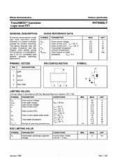 DataSheet PHT6N06LT pdf