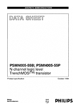 DataSheet PSMN005-55B pdf