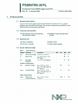 DataSheet PSMN7R0-30YL pdf