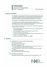 DataSheet TJA1054A pdf