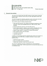 DataSheet UJA1076 pdf