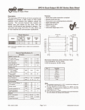 DataSheet DFC15U48D15 pdf