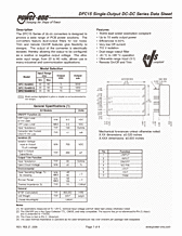DataSheet DFC15U48S12 pdf