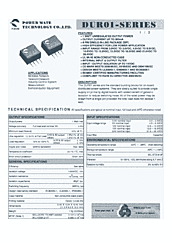 DataSheet DUR01-05S33 pdf